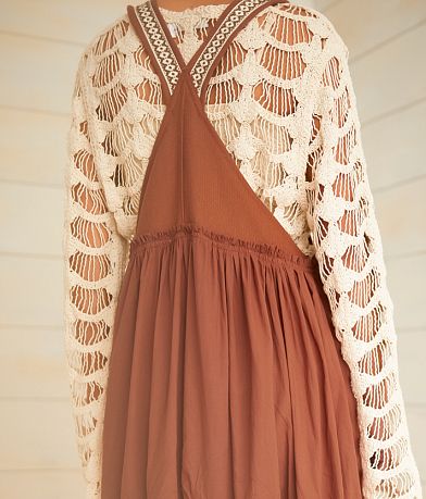 Gimmicks Tiered Maxi Skirtall back pocket view