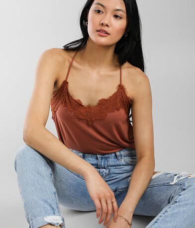 Daytrip Floral Lace Trim Tank Top MISC_DETAIL_1