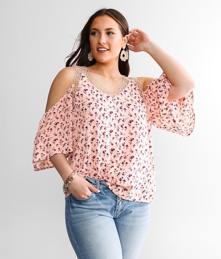 Buckle off outlet the shoulder tops