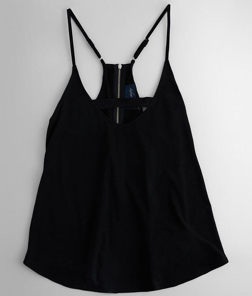 Daytrip Cut-Out Tank Top - Women's Tank Tops in Black | Buckle