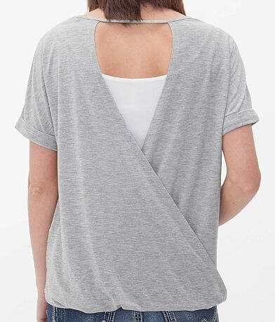 Jolt Heathered Top misc detail 1 view