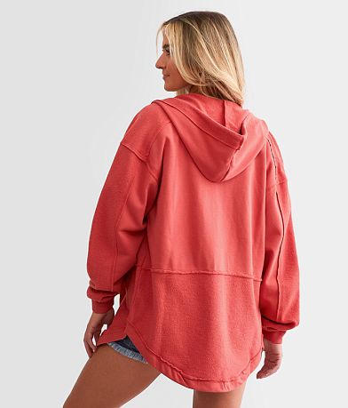 BKE Boyfriend Hooded Jacket back view
