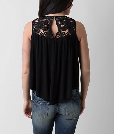 Jolt Crinkle Tank Top BACK