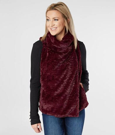 Jolt Faux Fur Vest FULL_RIGHT_SIDE