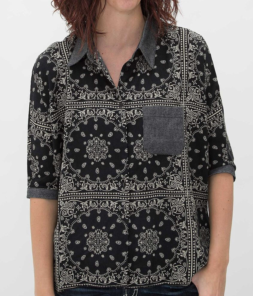 mystree Printed Shirt front view