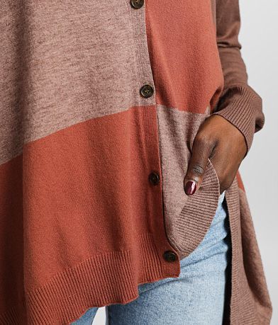 mystree Color Block Cardigan Sweater MISC_DETAIL_1