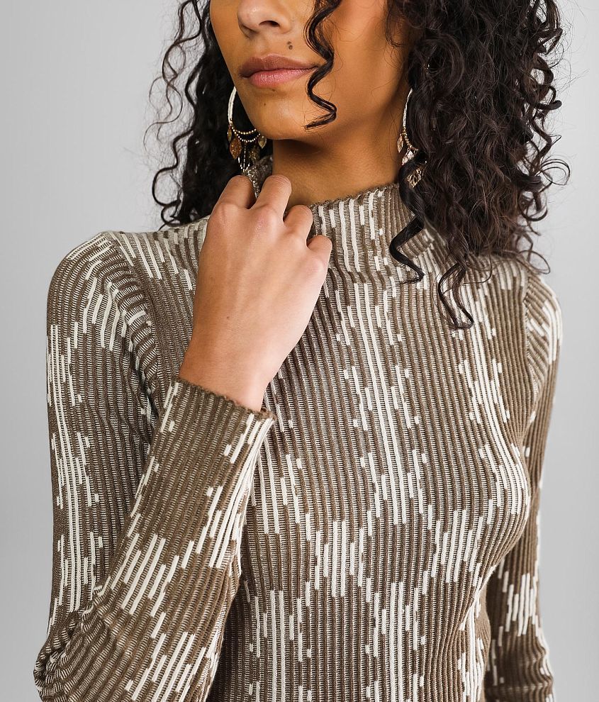 Mock Neck Sweater