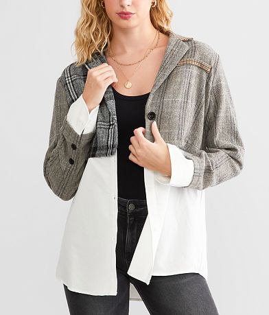 mystree Mixed Print Blazer MISC_DETAIL_1