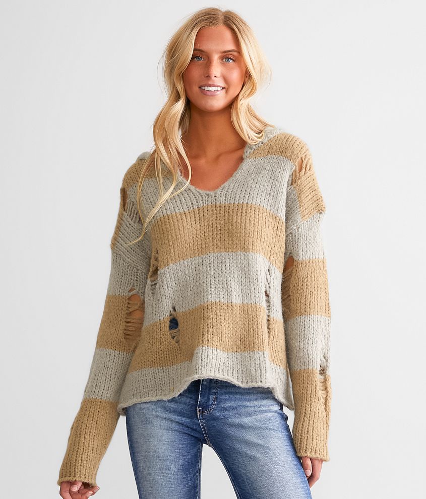 Women's open weave clearance sweaters