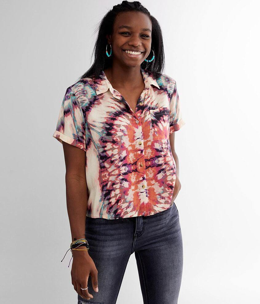 Gilded Intent Tie Dye Shirt - Women's Shirts/Blouses in Multi | Buckle