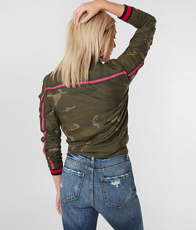 Daytrip Camo Woven Shirt back view