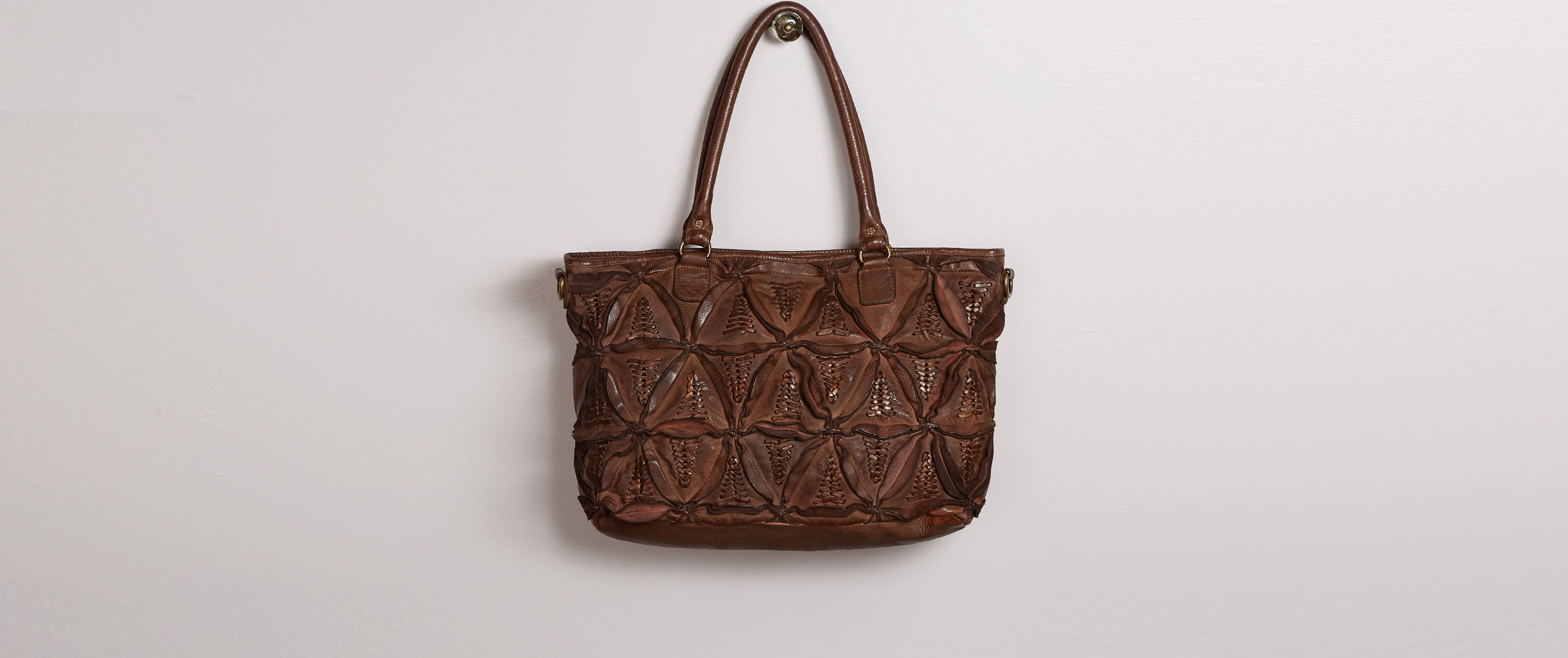Amsterdam Heritage Pieced Purse Women's Accessories in Brown Bronze