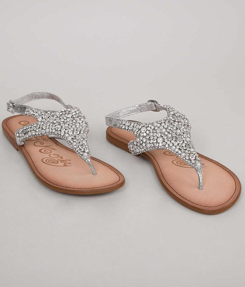 Naughty Monkey Tinker Bella Sandal - Women's Shoes in Silver | Buckle