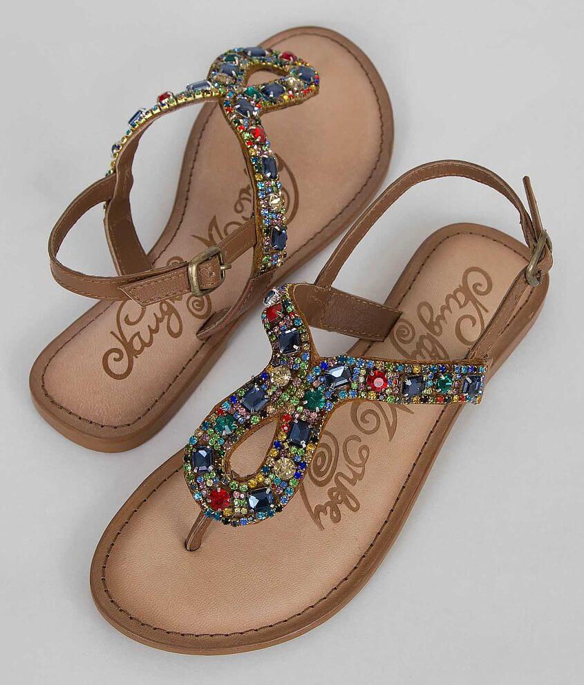 Naughty Monkey Embellished Sandal - Women's Shoes in Multi | Buckle