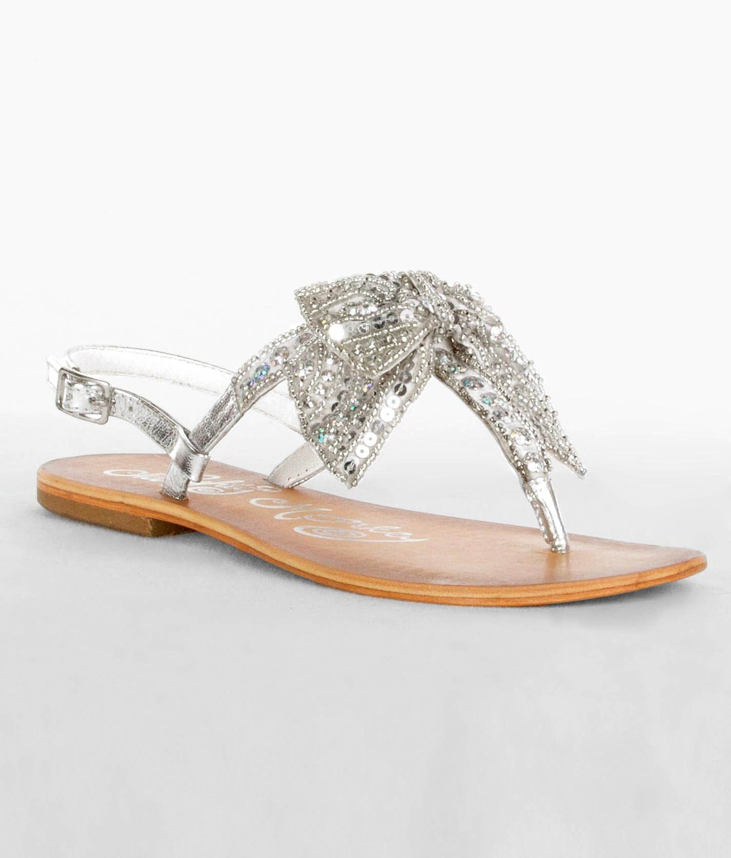 naughty monkey bow sandals