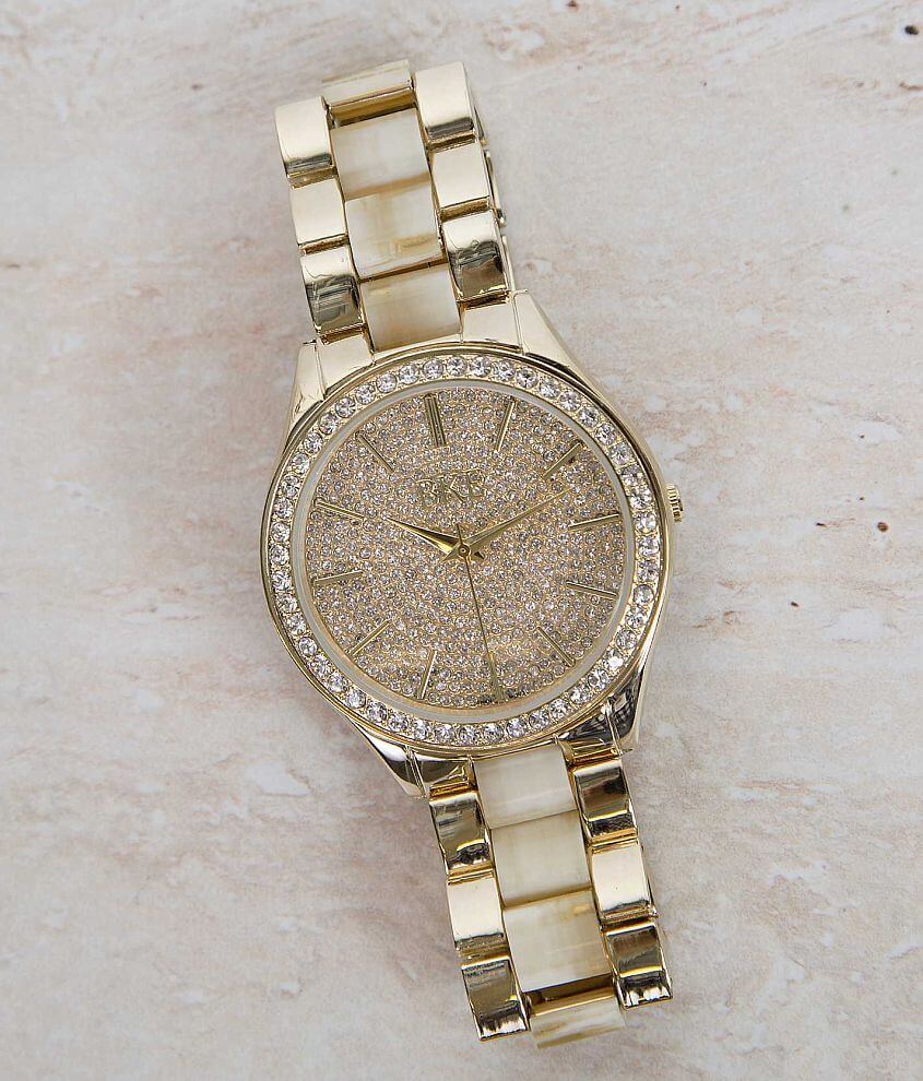 BKE Rhinestone Watch front view