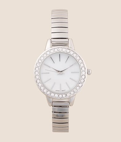 A.N. Enterprises Glitz Round Watch front view