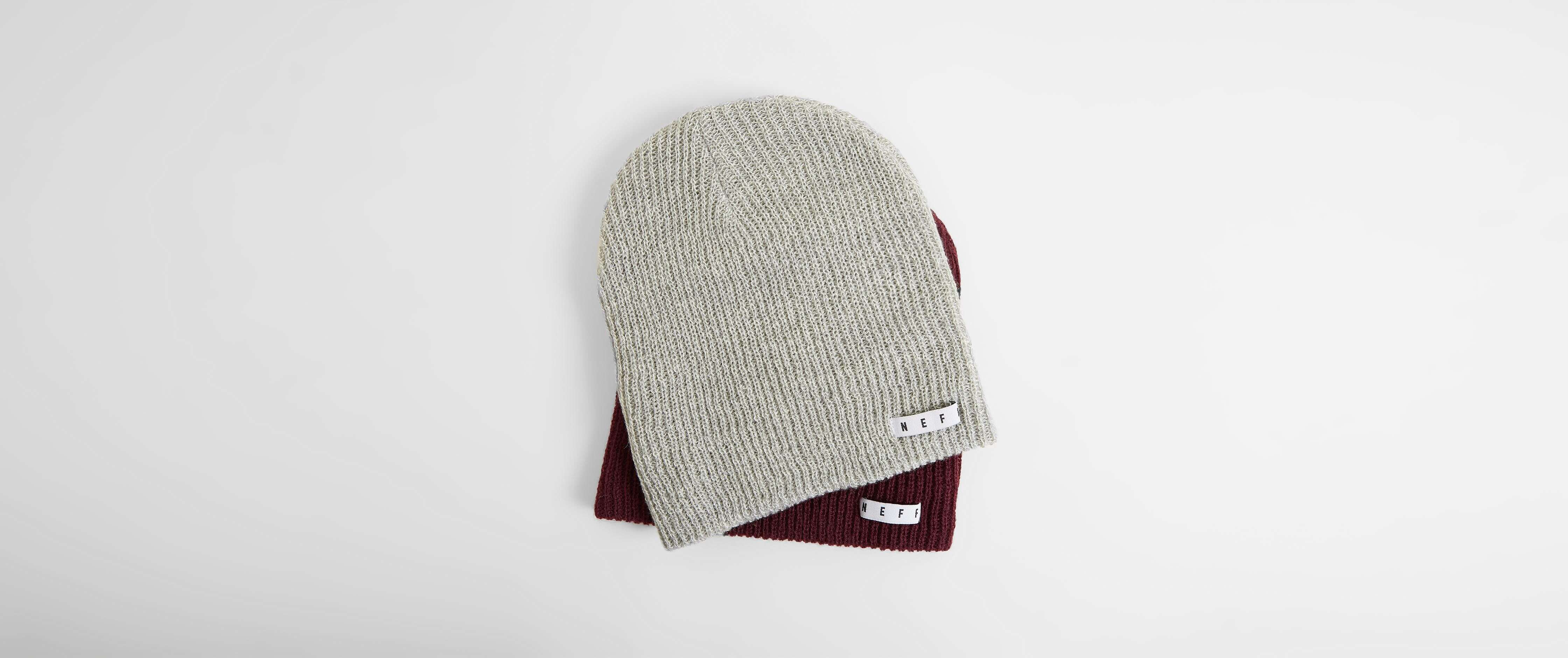 white neff beanie