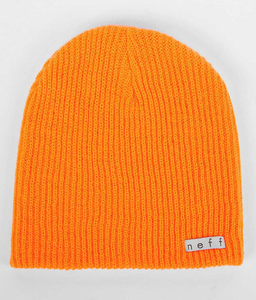 Neff orange hot sale beanie