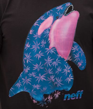 Neff Killer Palm T-Shirt front detail view