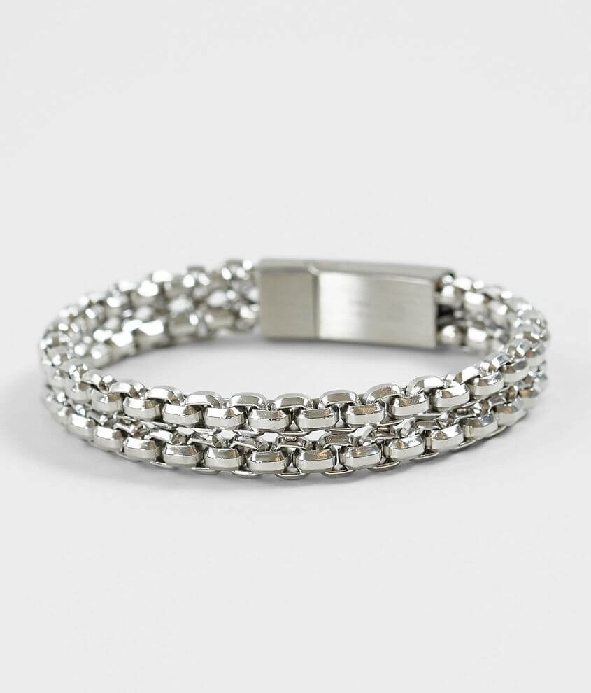 1913 Polo Bracelet Men's Jewelry in Silver Buckle