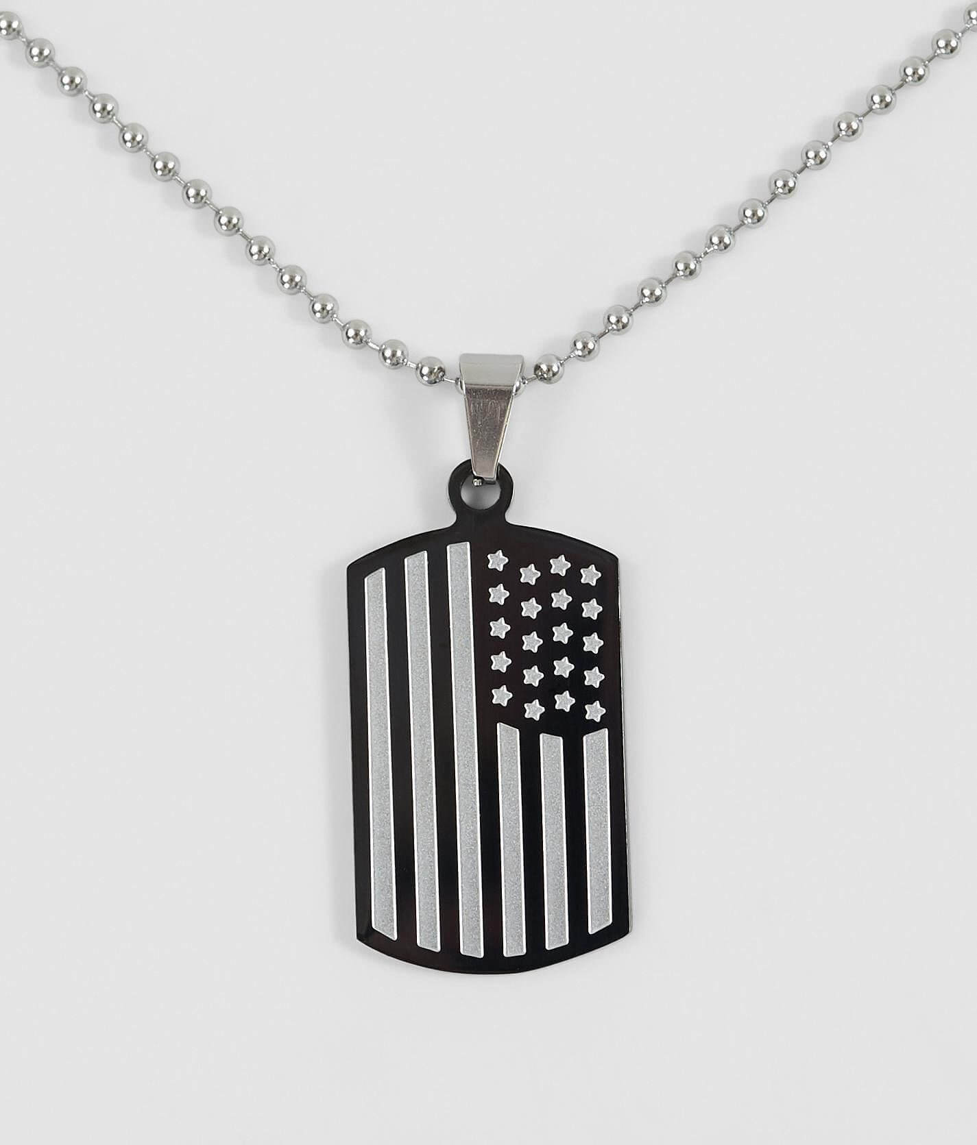 American Flag Necklace