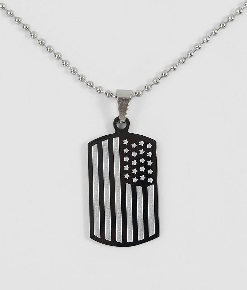 Black American Heritage Flag Necklace – miiriya