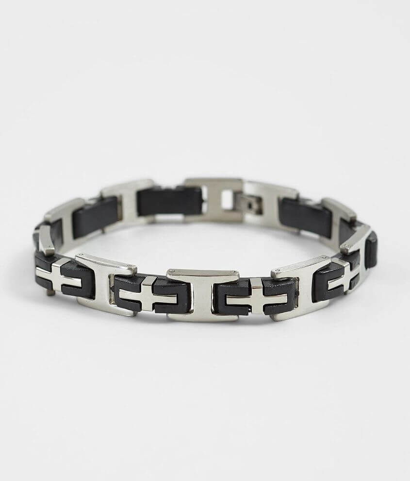 1913 Cross Link Bracelet front view