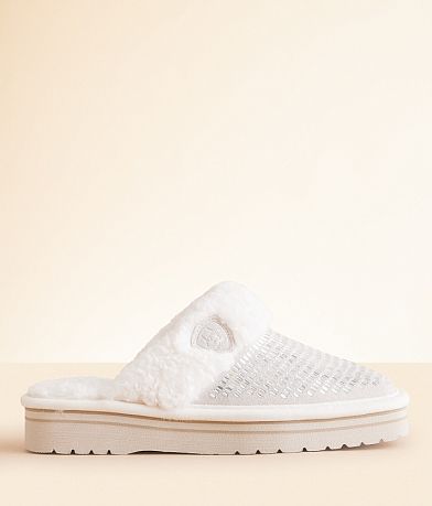Ariat Jackie Exotic Glitz Leather Slipper front view