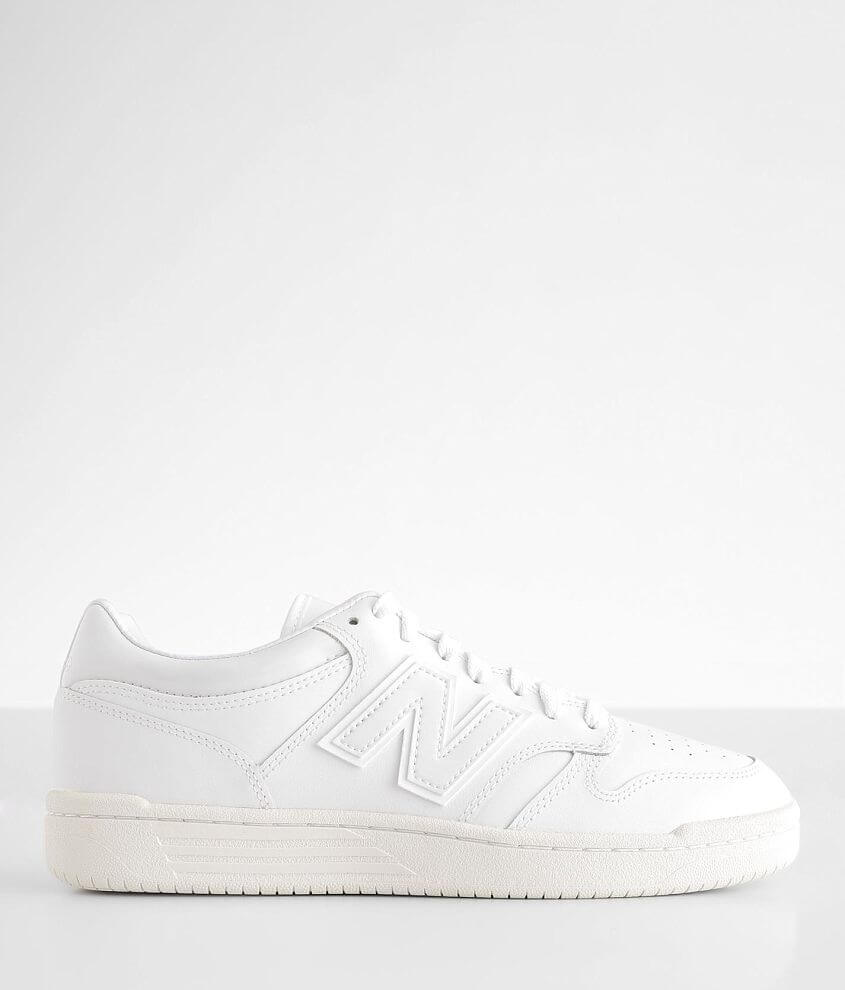 White new hotsell balance leather