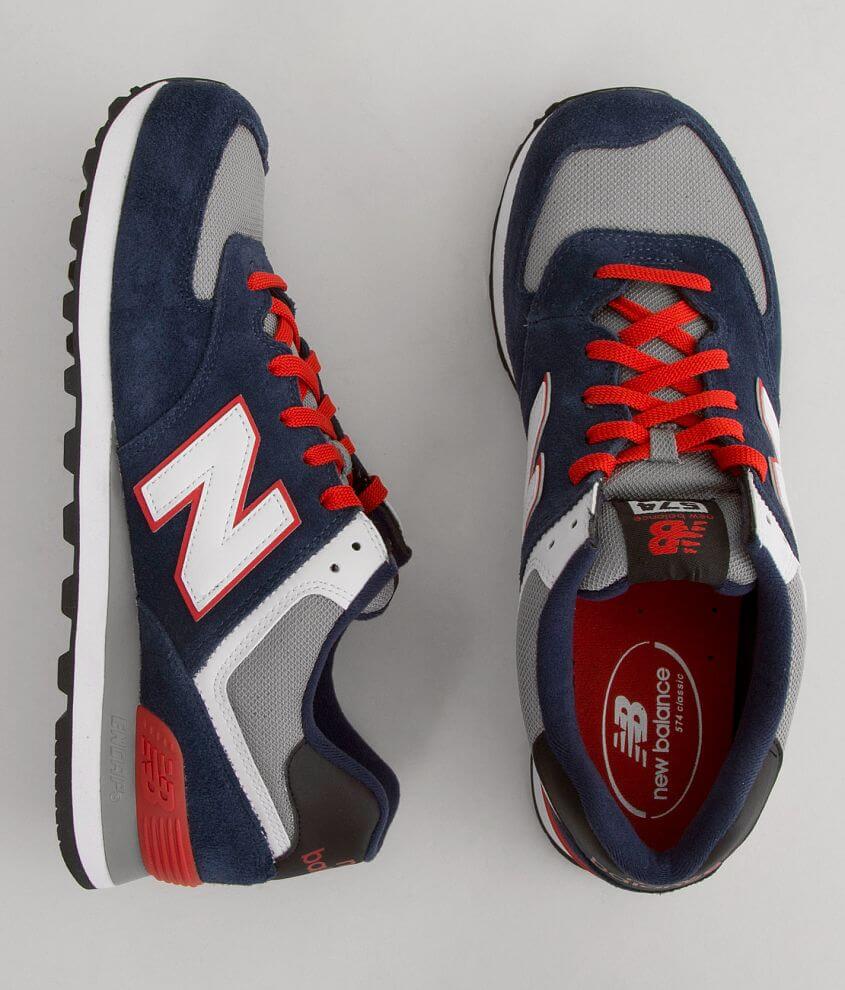 Red and navy new balance online