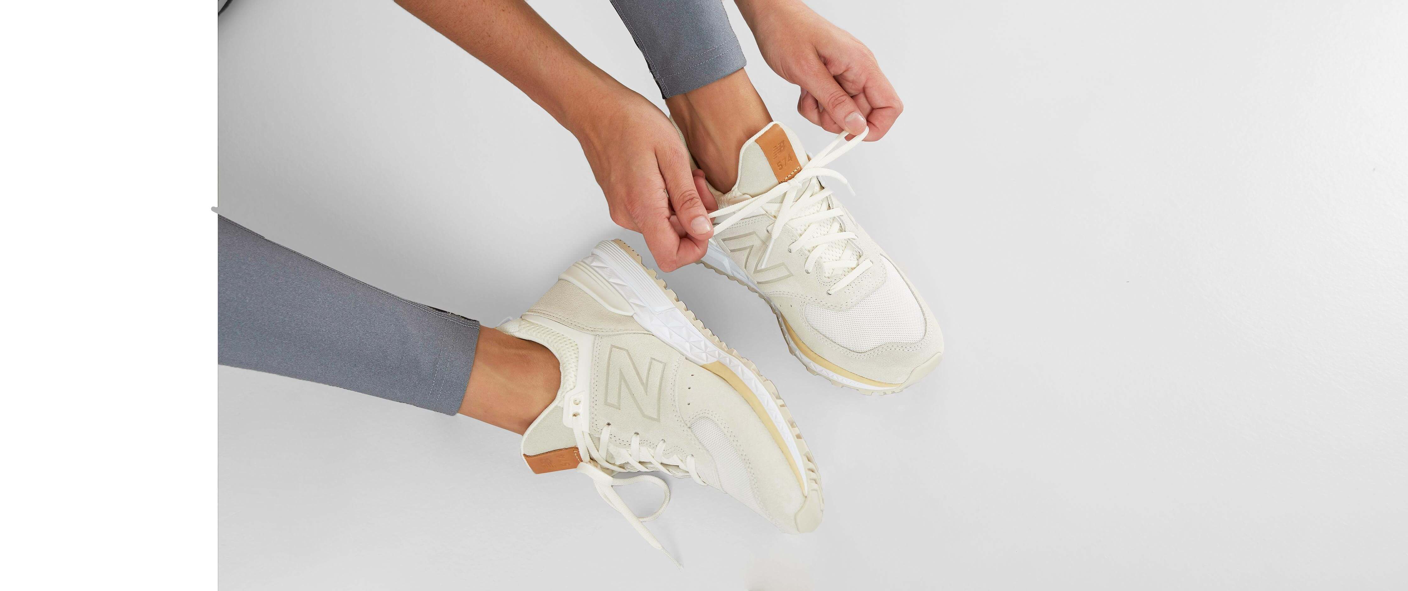 new balance 574 sport tan