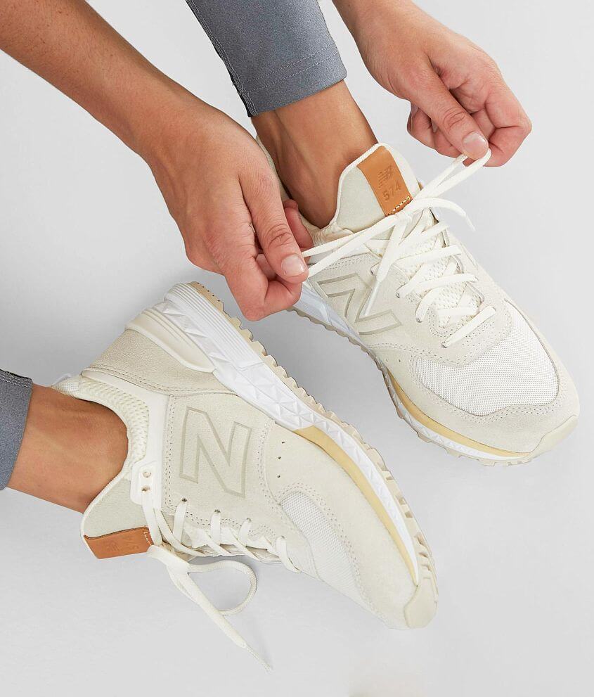 New Balance 574 Sport Shoe - Women's Shoes in Sea Salt Vanilla 