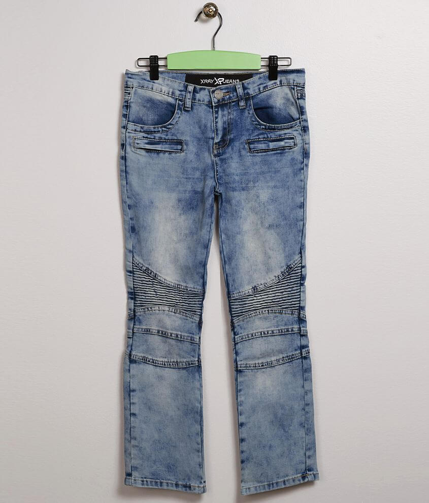 Boys - X-Ray Jeans Riley Moto Stretch Jean front view