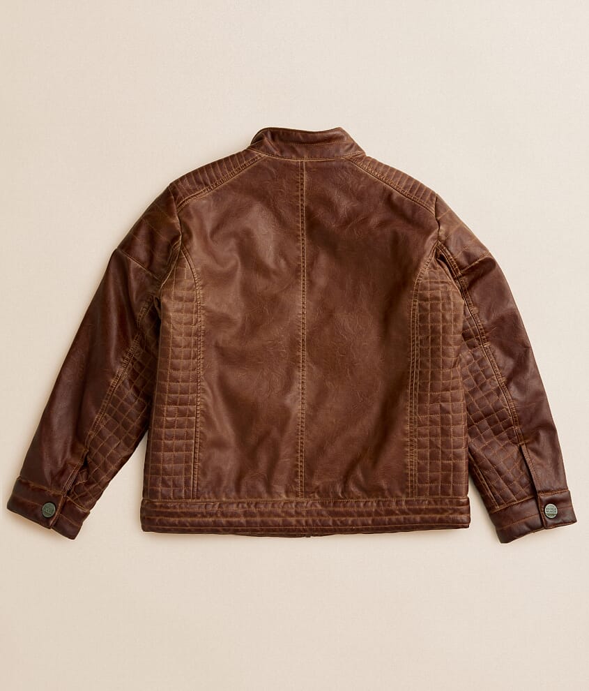 Boys - Faux Leather Jacket