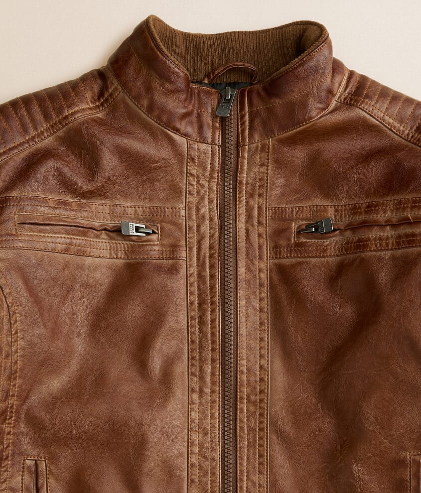 Boys - Faux Leather Jacket