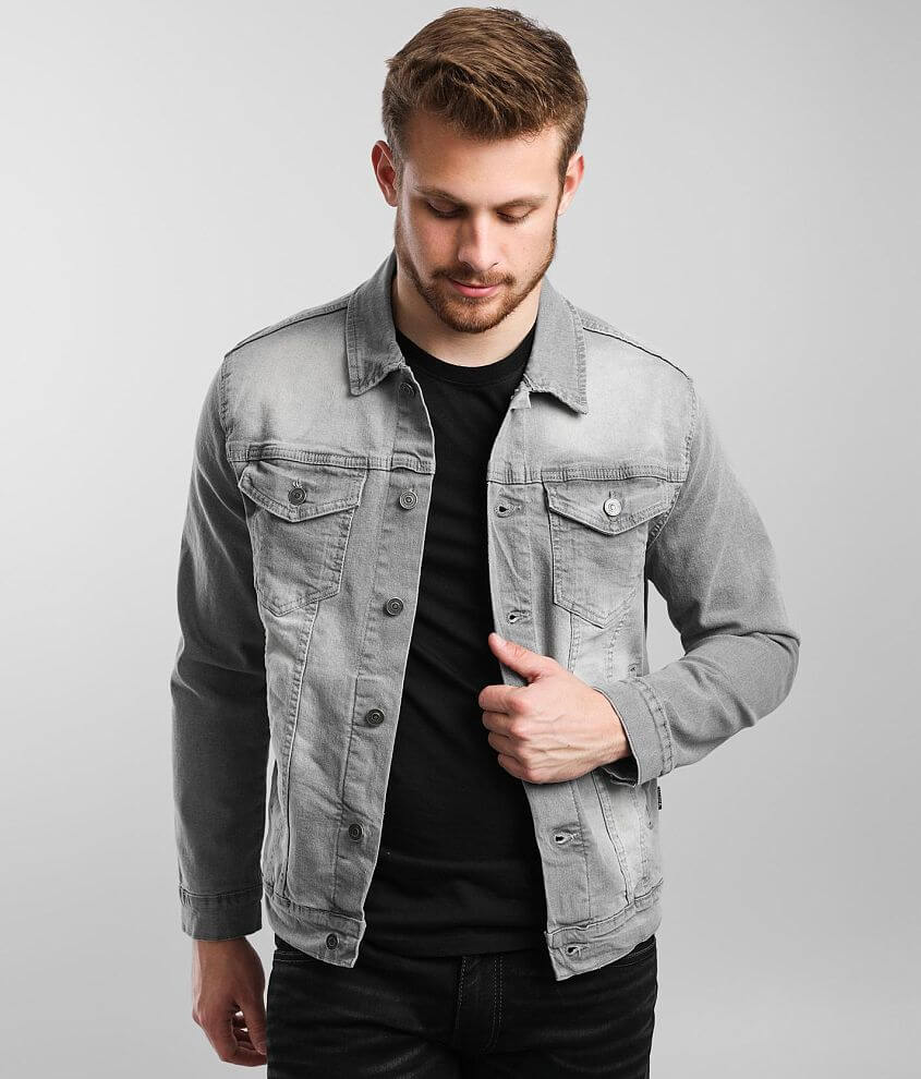 Nova Industries Washed Denim Stretch Jacket