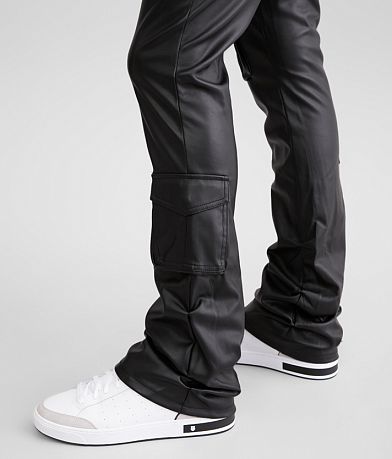 Smoke Rise&#174; Stacked Faux Leather Cargo Pant MISC_DETAIL_1
