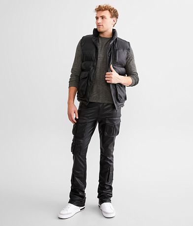 Smoke Rise&#174; Stacked Faux Leather Cargo Pant MISC_DETAIL_2