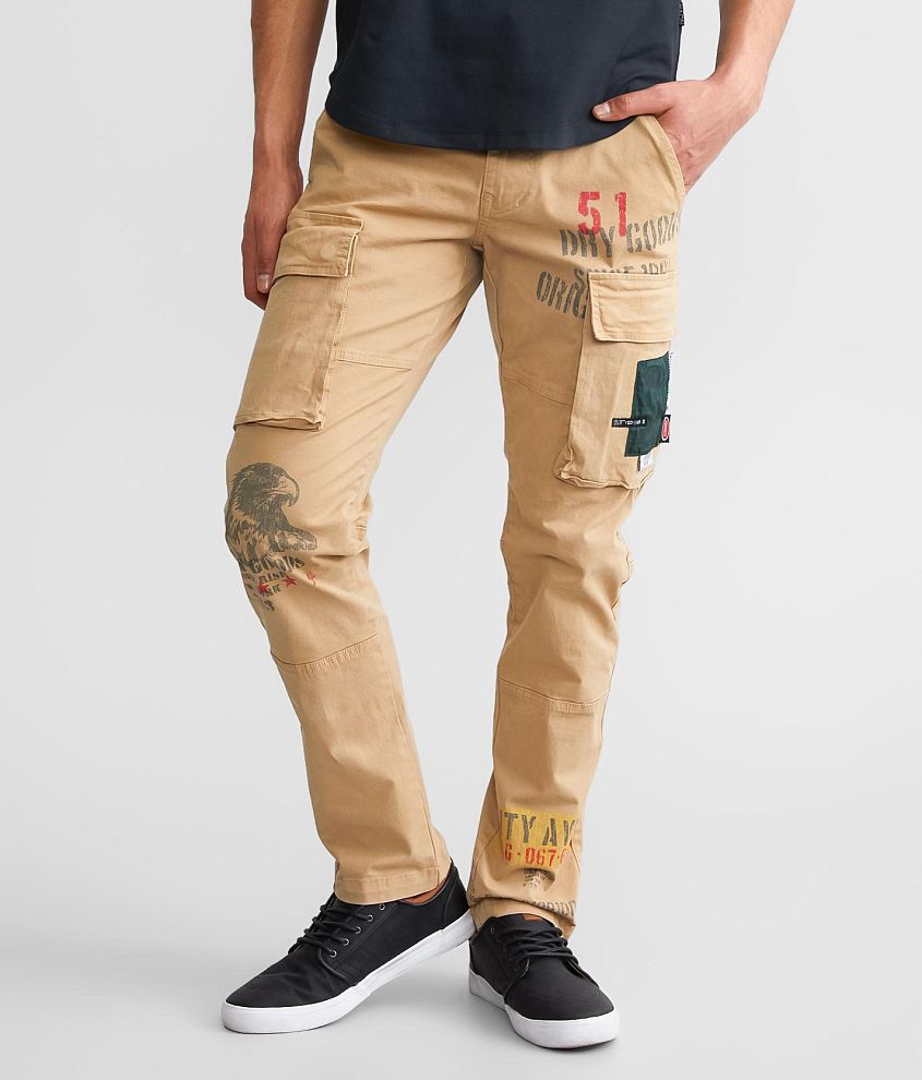 Smoke Rise&#174; Slim Cargo Taper Stretch Pant front view