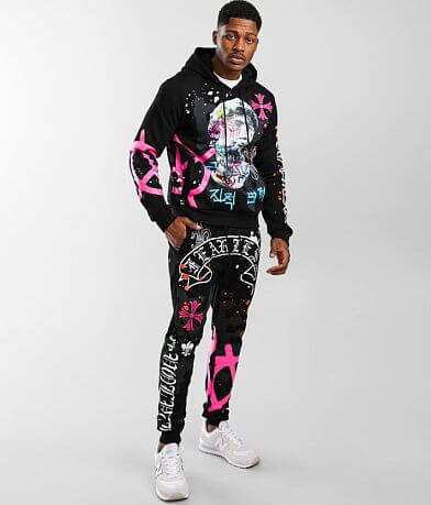 Smoke Rise&#174; Graffiti Hooded Sweatshirt MISC_DETAIL_3