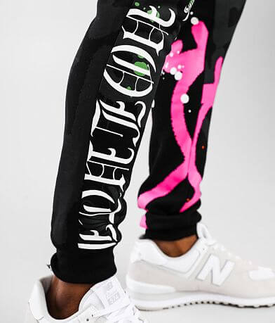 Smoke Rise&#174; Graffiti Joggers misc detail 2 view