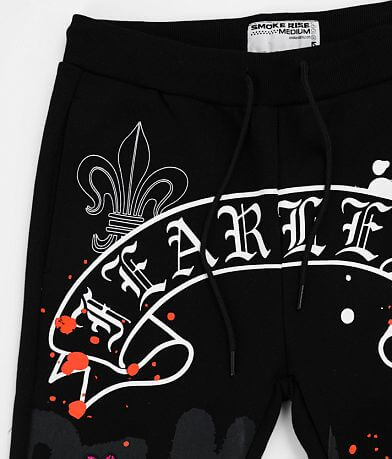 Smoke Rise&#174; Graffiti Joggers misc detail 4 view