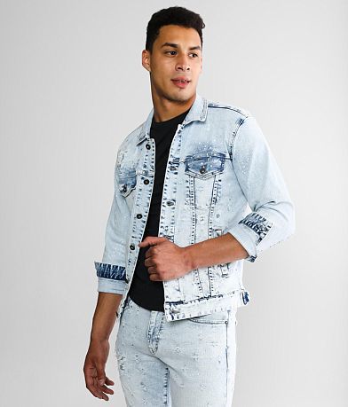 Smoke Rise® Grenada Denim Stretch Jacket front view