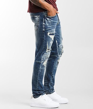 Smoke Rise&#174; Brush Taper Stretch Jean FULL_RIGHT_SIDE