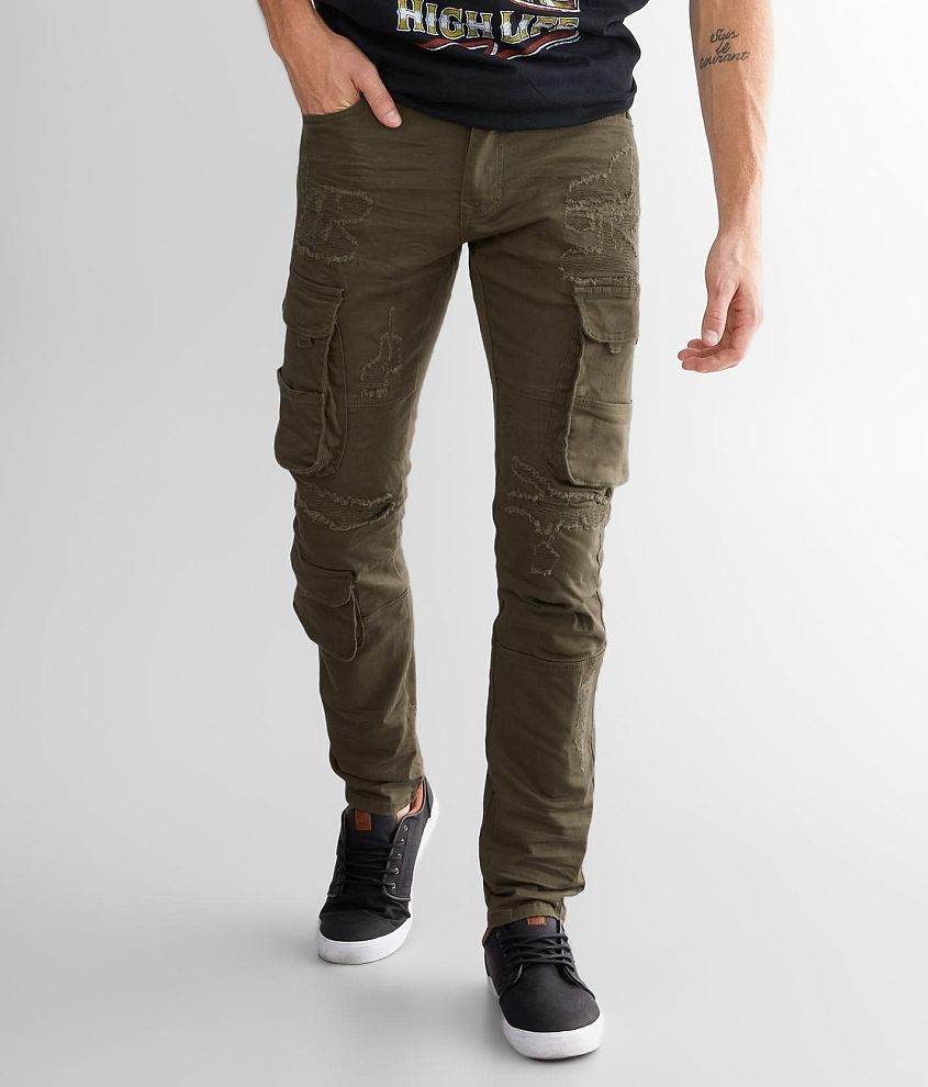 Smoke Rise&#174; Cargo Taper Stretch Jean front view