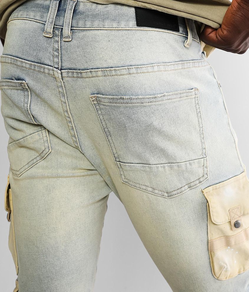 Cargo Taper Stretch Jean