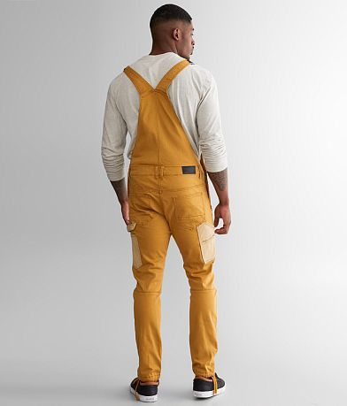 Smoke Rise&#174; Taper Denim Stretch Overalls BACK