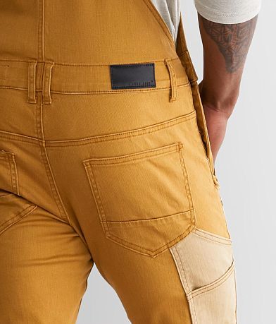 Smoke Rise&#174; Taper Denim Stretch Overalls BACK_POCKET