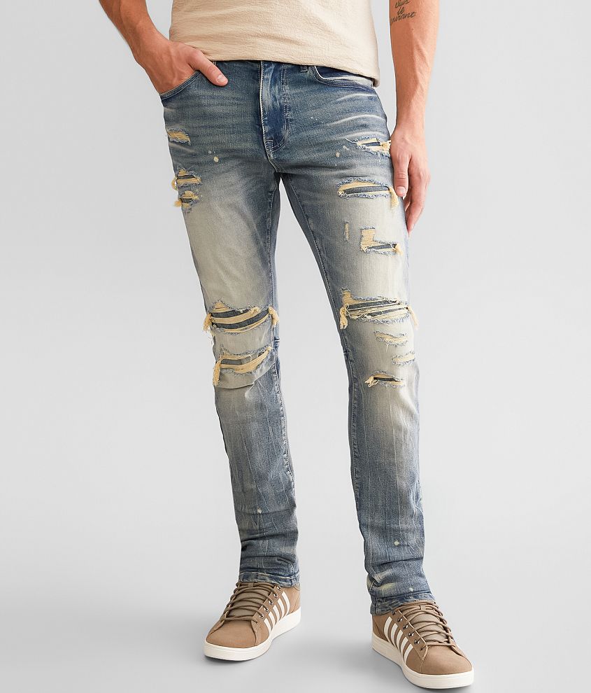 Rock Revival Flynn Slim Boot Stretch Jean - Men's Jeans in Flynn